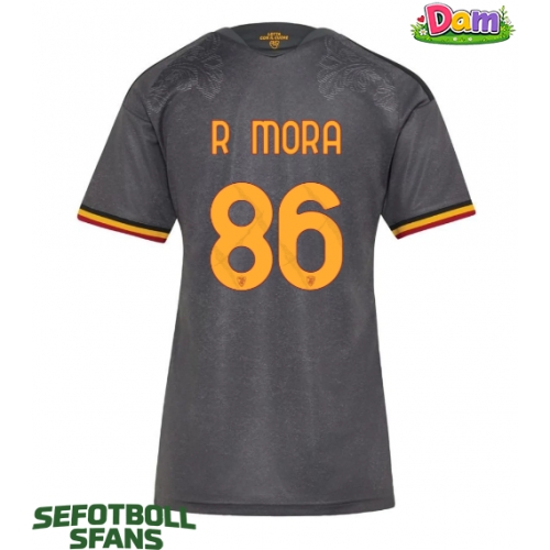 AS Roma Rodrigo Mora #86 Tredje Tröja Kvinnor 2026-27 Kortärmad